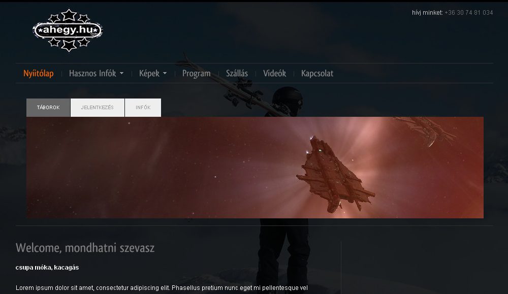 tigaman webdesign sopron