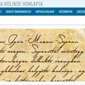 Kópháza honlapja