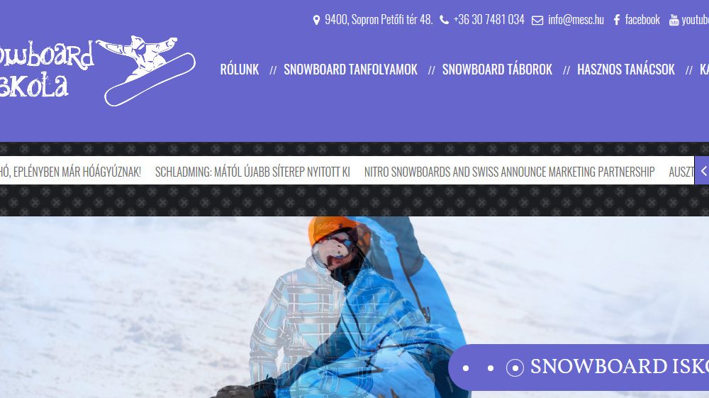 Snowboard Iskola