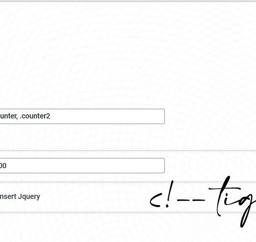 Counterup és Waypoints Kombináció – Wordpress Plugin