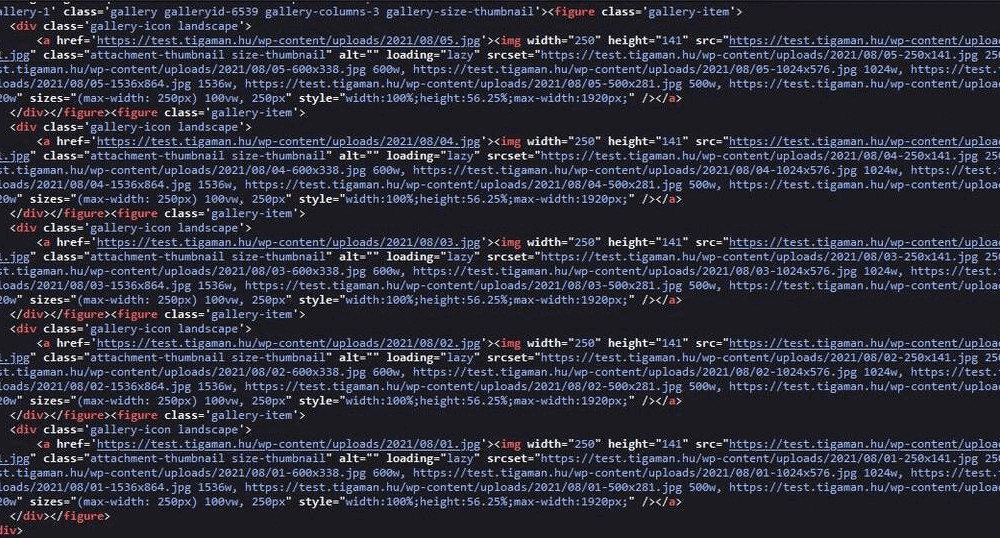 Hogyan lehet testre szabni az alapértelmezett wordpress galéria shortcode kimenetét