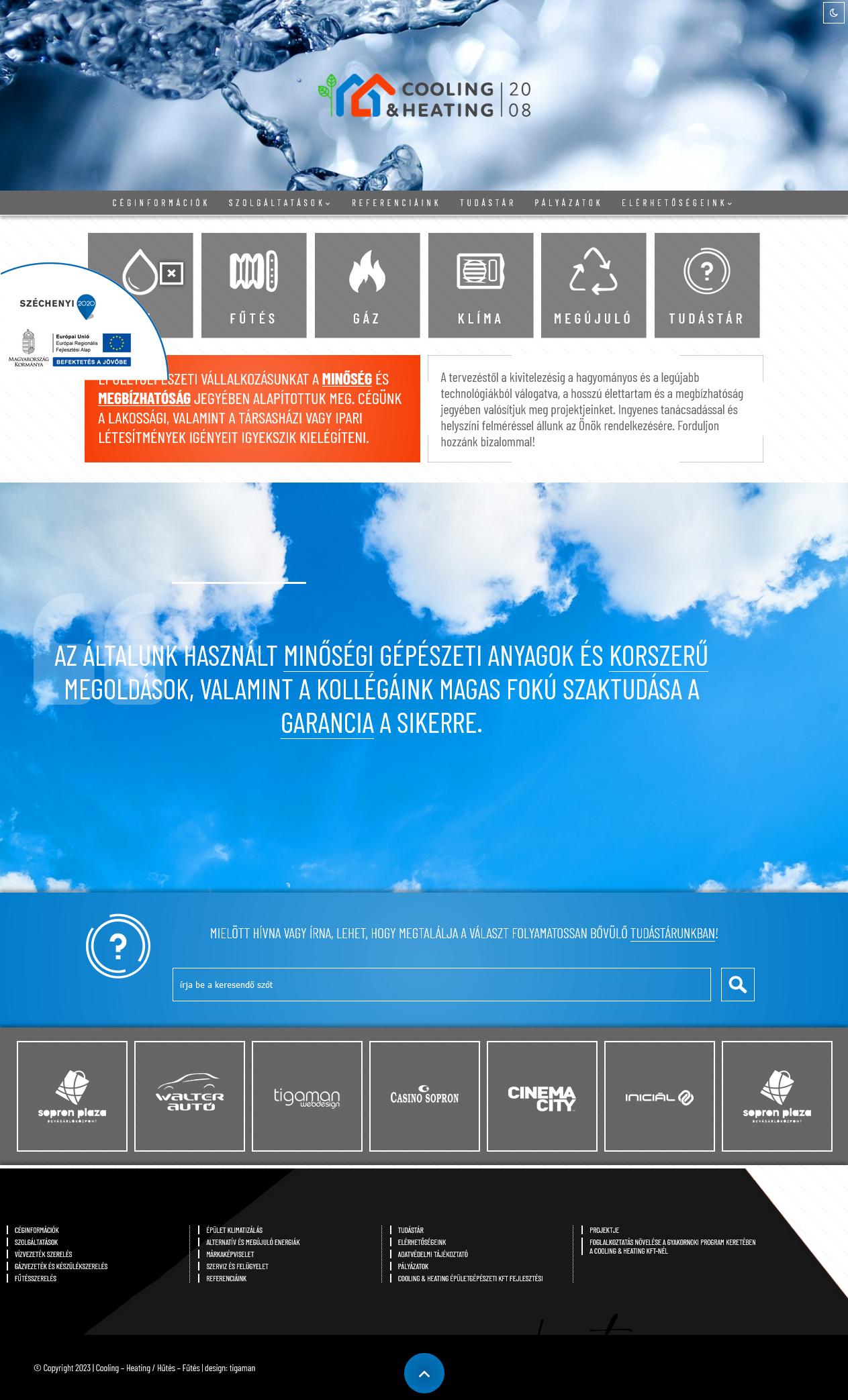 tigaman webdesign sopron