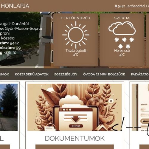 Fertőendréd Község Hivatalos Honlapja
