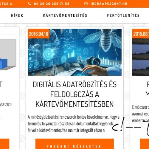 Pescont Szolgáltató Kft