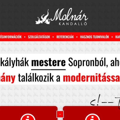 Molnár kandalló Sopron